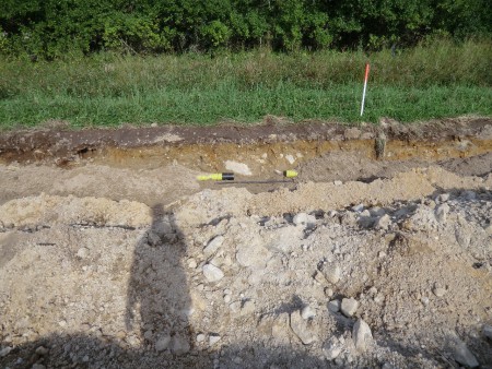 2014-08-06 Vägen påbörjas