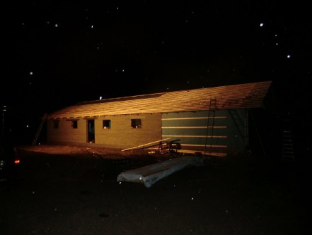 Blötsnö, snålblåst och mörker piffar till det hela lite extra