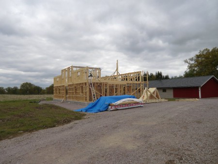 Redo för takstolar..