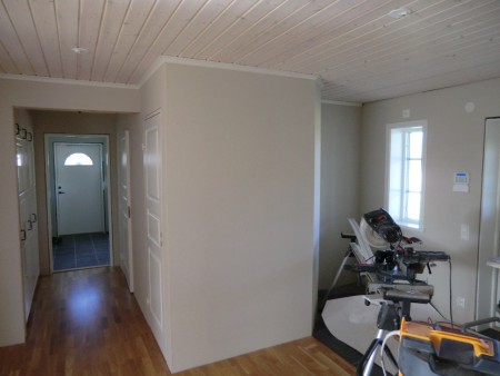 Lite småpyssel kvar, sen flyttar vi in!